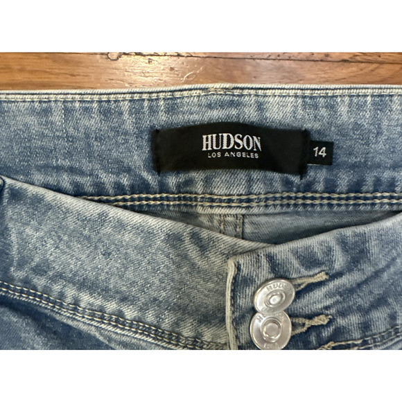 Hudson Jeans Womens Blue 14 Stretch - Picture 4 of 9